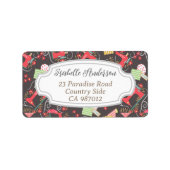 Étiquette Aimer Machine à coudre Brown (Devant)