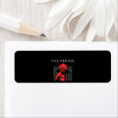 Étiquette Aist Goat Satan Baphomet GIft (En situation)
