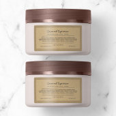 Étiquette Ajouter des lignes de script Gris de marque Ingréd