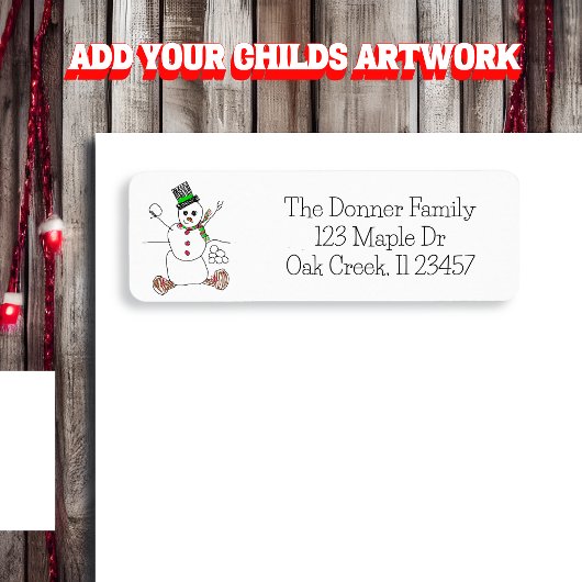 Étiquette Ajouter l'oeuvre de votre enfant à cette oeuvre