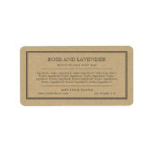 Étiquette Ajouter Marque Classic Gris Bordure Ingrédients Kr (Devant)