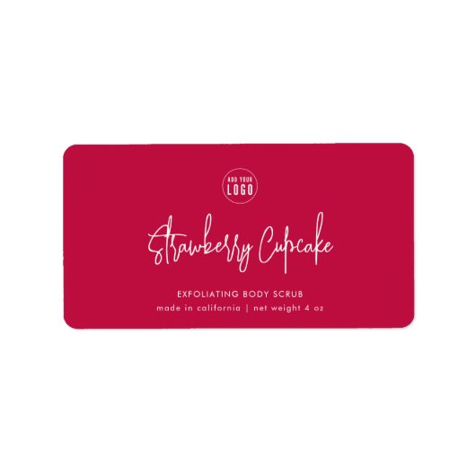 Étiquette Ajouter un script de logo personnalisé couleur min (Devant)