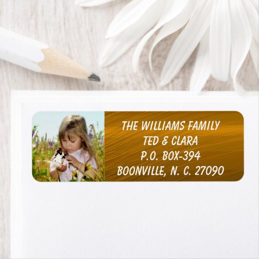 ÉTIQUETTE AJOUTER UNE PHOTO* (En situation)