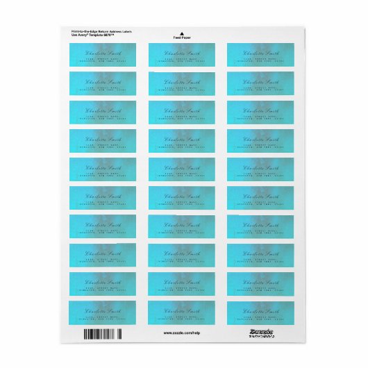 Étiquette Ajouter une touche d'élégance avec minimalisme Oce (Feuille entière)