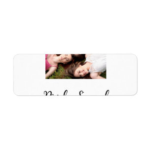 Étiquette Ajoutez votre nom photo bridesmaid squad marié par