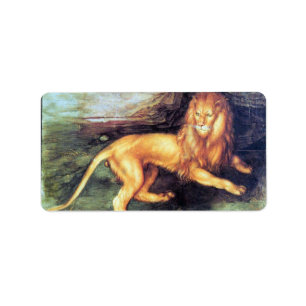 Étiquette Albrecht Durer - lion