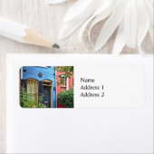 Étiquette Alexandria VA - Bâtiment Avec Feu (En situation)