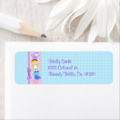 Étiquette Alice à Wonderland Birthday (En situation)