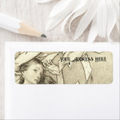 Étiquette Alice Au Pays Des Merveilles Lewis Carroll Rackham (En situation)