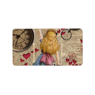 Étiquette Alice au pays des merveilles voyageant à temps