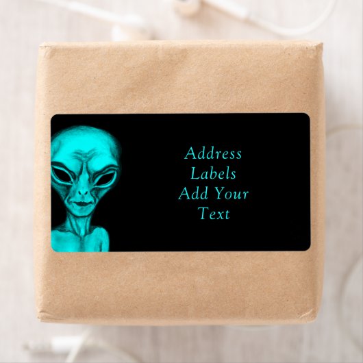 Étiquette Alien (En situation)