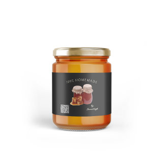 Étiquette alimentaire au miel fait maison QR Code