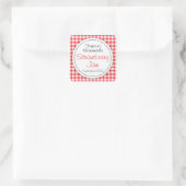 Étiquette alimentaire de confiture de fraise (Sac)