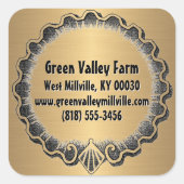 Étiquette alimentaire du marché des fermiers à pai (Devant)