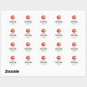 Étiquette alimentaire ketchup tomate fait maison (Feuille)