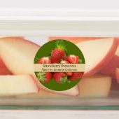 Étiquette alimentaire moderne Circulaire de la fra (Apposé)