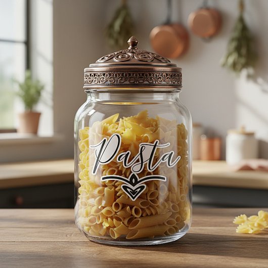 Étiquette alimentaire personnalisé