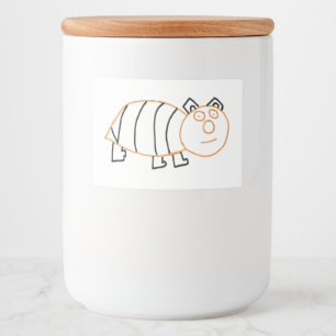 Étiquette alimentaire pour abeilles