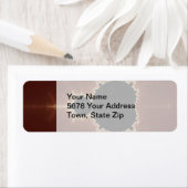 Étiquette Alimentation subtile fractale (En situation)