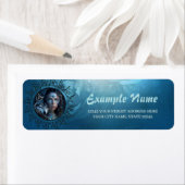 Étiquette Alliance céleste du loup et de la belle femme (En situation)