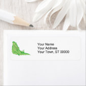 Étiquette alligator dormant mignon (En situation)