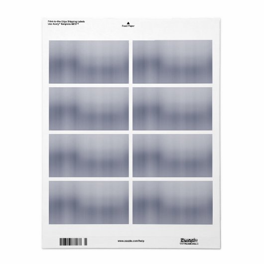 Étiquette Aluminium brossé brillant Texturé (Feuille entière)