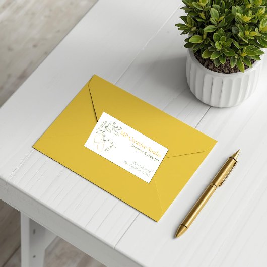 Étiquette Amalfi Lemon Chic