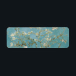 Étiquette Amandiers en fleurs par Vincent Van Gogh<br><div class="desc">Branches d'un amandier en fleurs par Vincent Van Gogh Art vintage sur les produits modernes de Zazilicious</div>