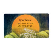 Étiquette AMATERASU, GODDESS SOLEIL Jaune clair Vert (Devant)