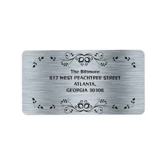 Étiquette Amateur d'argent (Devant)