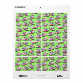 Étiquette Ambulance (Feuille entière)