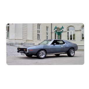 Étiquette AMC Javelin SST 1974