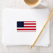 Étiquette American Flag Magically Flag  (En situation)