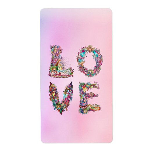 ÉTIQUETTE AMOUR (Devant)