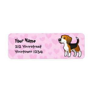Étiquette Amour de beagle