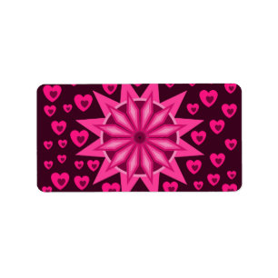 ÉTIQUETTE AMOUR VALENTIN, CADEAU DE FÊTE D'ANNIVERSAIRE AVEC