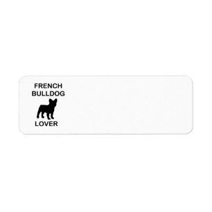 Étiquette amoureux de bouledogues français