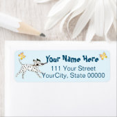 Étiquette Amoureux des Dalmatiens sortants (En situation)