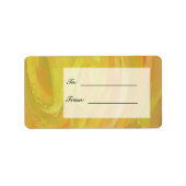 Étiquette Ananas (Devant)