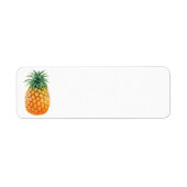 Étiquette Ananas (Devant)
