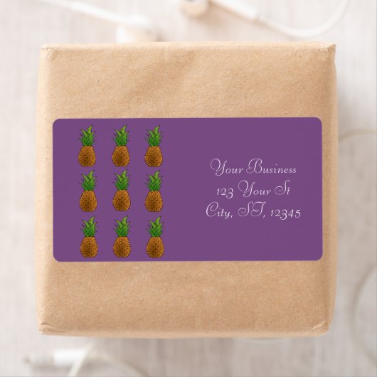 Étiquette Ananas Thunder_Cove (En situation)