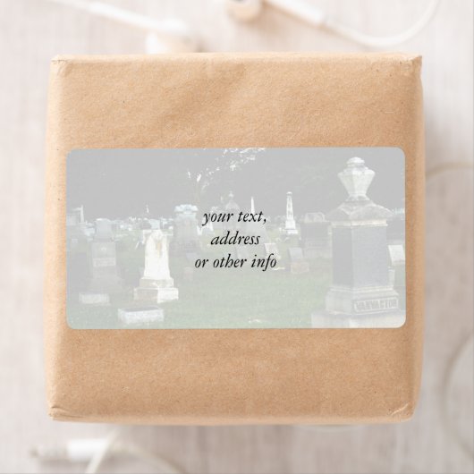 Étiquette Ancien cimetière (En situation)