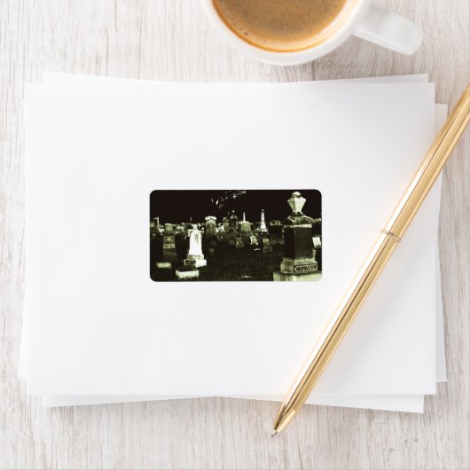 Étiquette Ancien cimetière (2) (En situation)