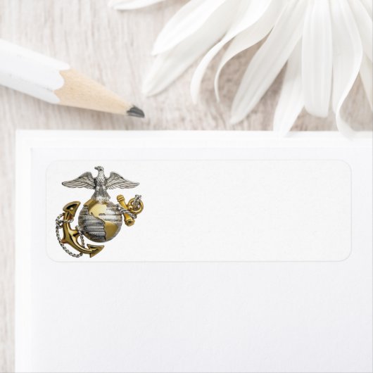 Étiquette Ancre Eagle Globe (En situation)