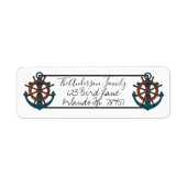 Étiquette Ancres (Devant)