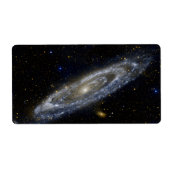 Étiquette Andromeda Galaxy (Devant)