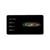 Étiquette Andromeda Galaxy (Devant)