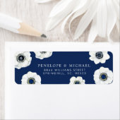 Étiquette Anémon de minuit | Mariage floral (En situation)