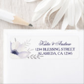 Étiquette Anémones romantiques (En situation)