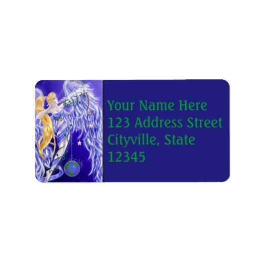 Étiquette Ange de la Terre tombée (Devant)